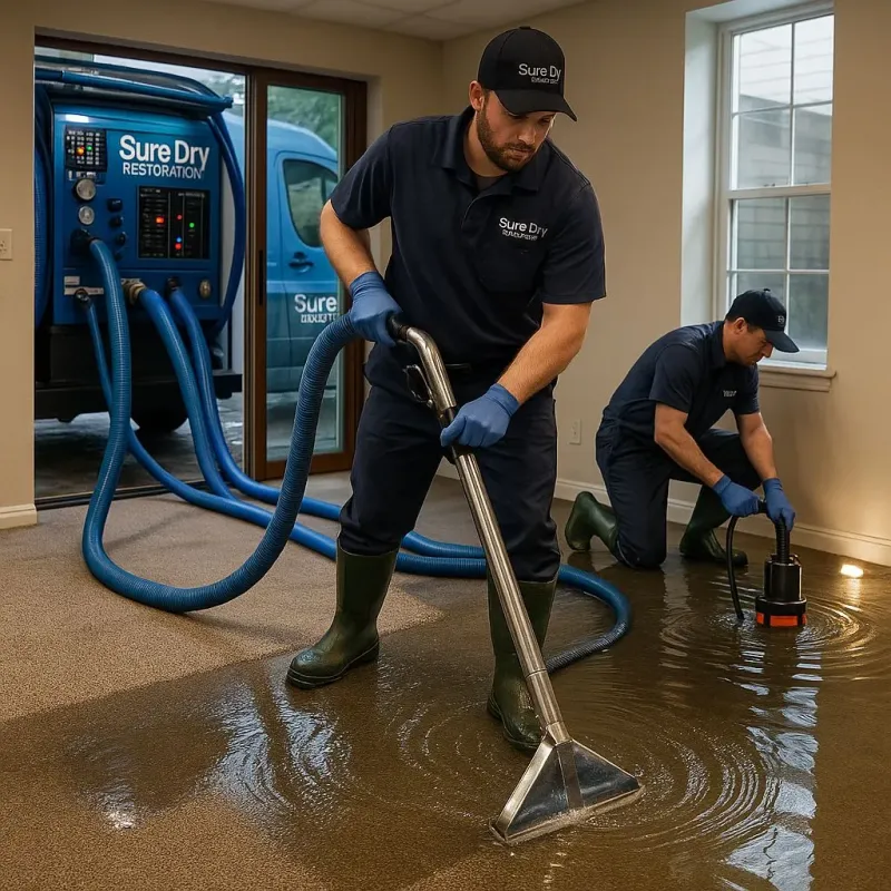 Water Extraction and Removal process in Cascade Locks, OR